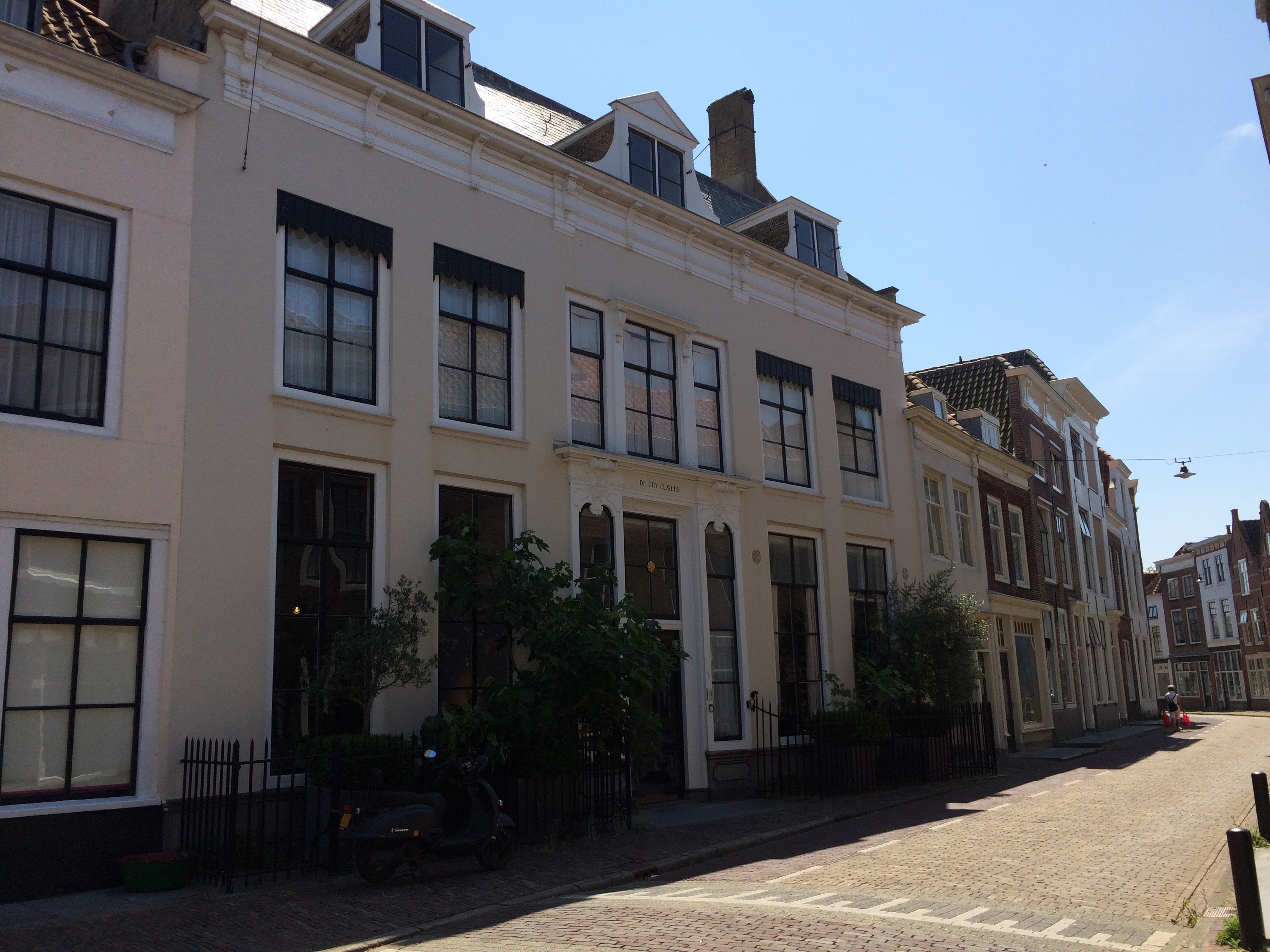 Het woonhuis van Daniël Steven Schorer in de Vlissingsestraat te Middelburg, foto: J. Francke, 17 juli 2018.
